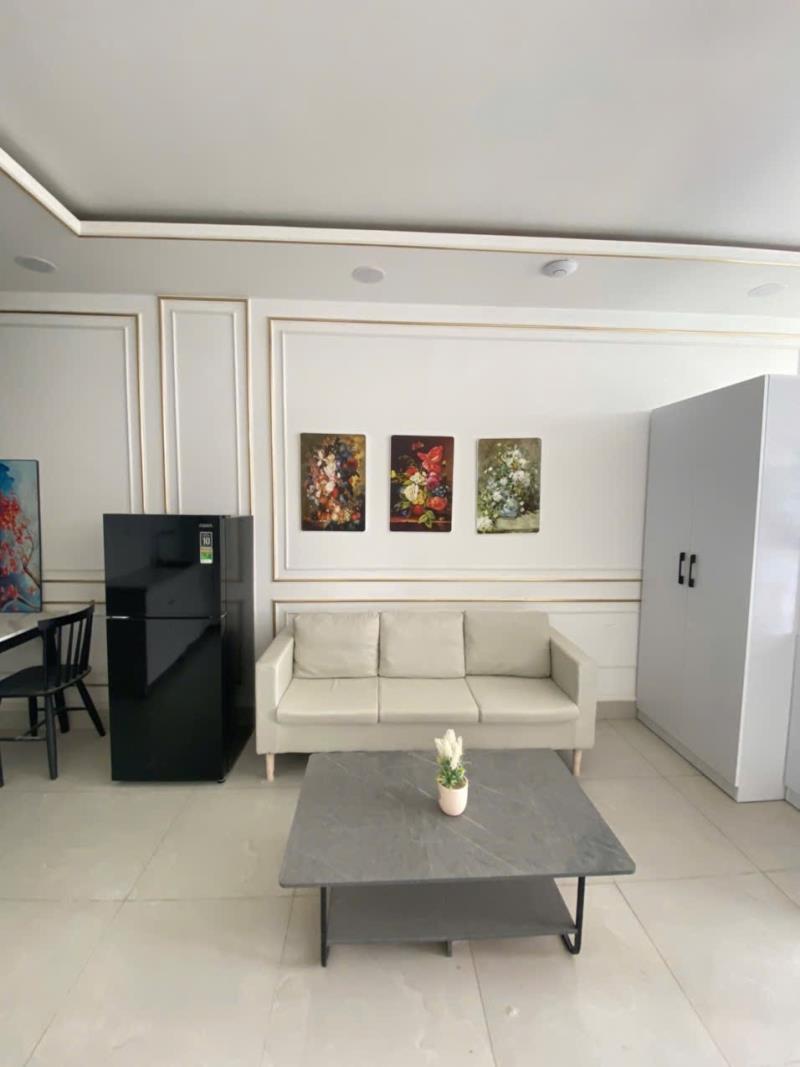 Cho thuê căn hộ thoáng rộng có máy giặt riêng, full nội thất, view toàn cảnh, khu vực bếp, wc riêng - điện biên phủ, bình thạnh gần hàng xanh - 0941746163 - Ảnh 2