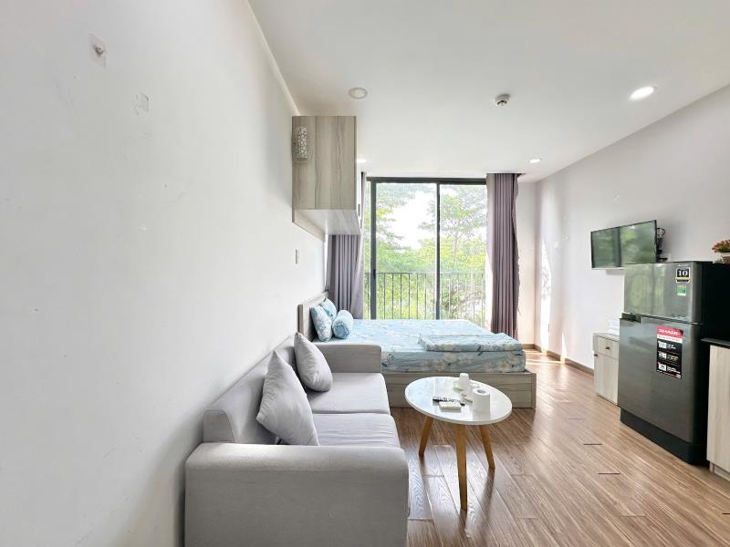 Căn hộ 40m2 ban công thoáng ngay hàng xanh giáp quận 1,2 ngay bạch đằng, bình thạnh - Ảnh 2