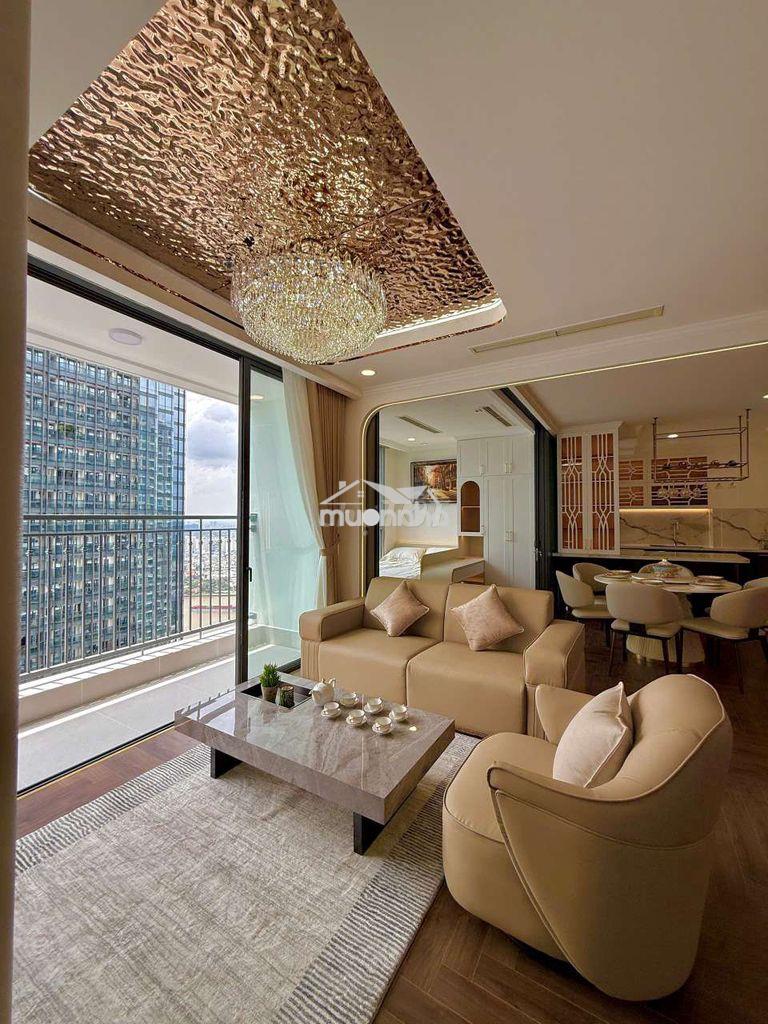 Căn hộ 3 phòng ngủ vinhomes central park  119m² - view sông, công viên