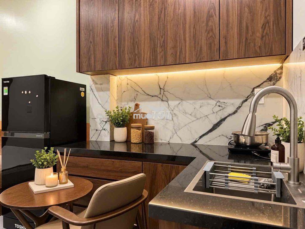 Căn hộ sạch sẽ 30m2 thoáng - thang máy - mặt tiền hùng vương quận 5 - Ảnh 3