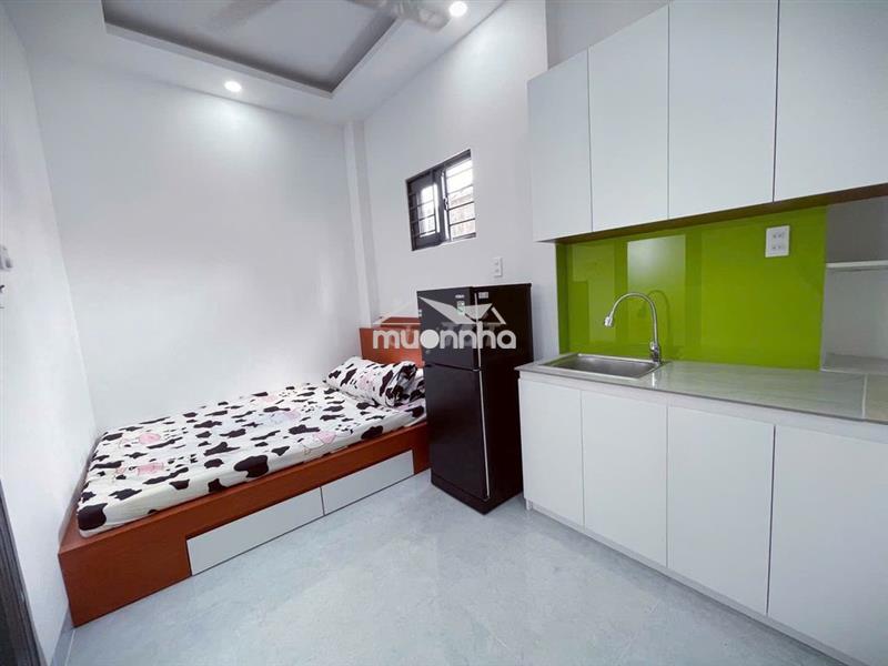 Phòng studio cmt8 quận 3 có cửa sổ _ thang máy, cửa vân tay, giờ tự do