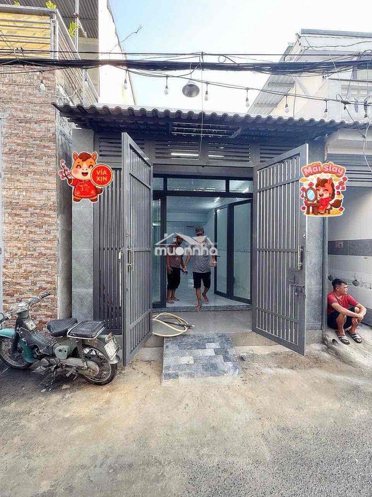 🔰Cho thuê nhà mới hẻm 380// đường phạm văn chiêu