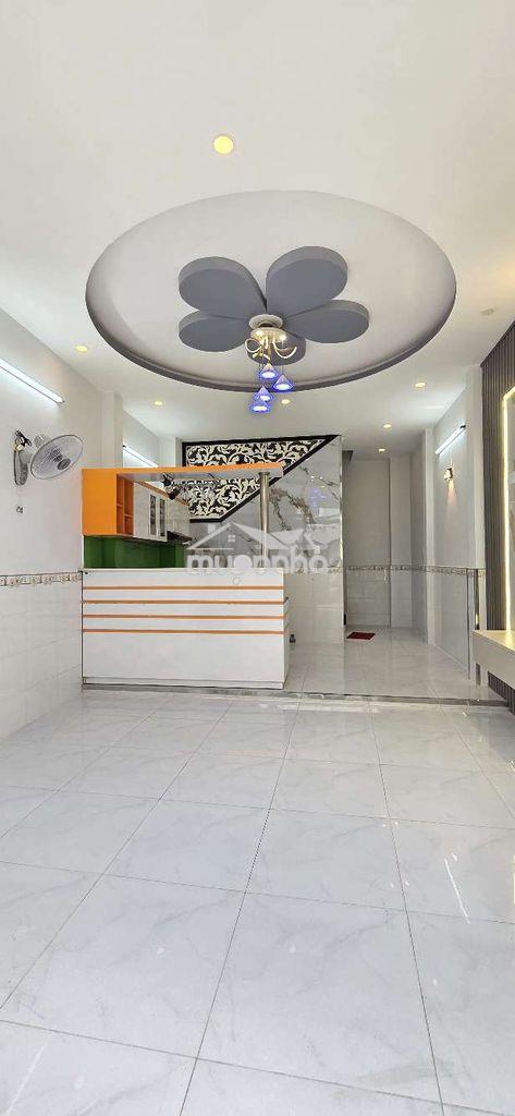 Nhà 3 tầng 4x9m hẽm 6m 1/ phú định p16 q8 gần c.a phường phú định - Ảnh 2