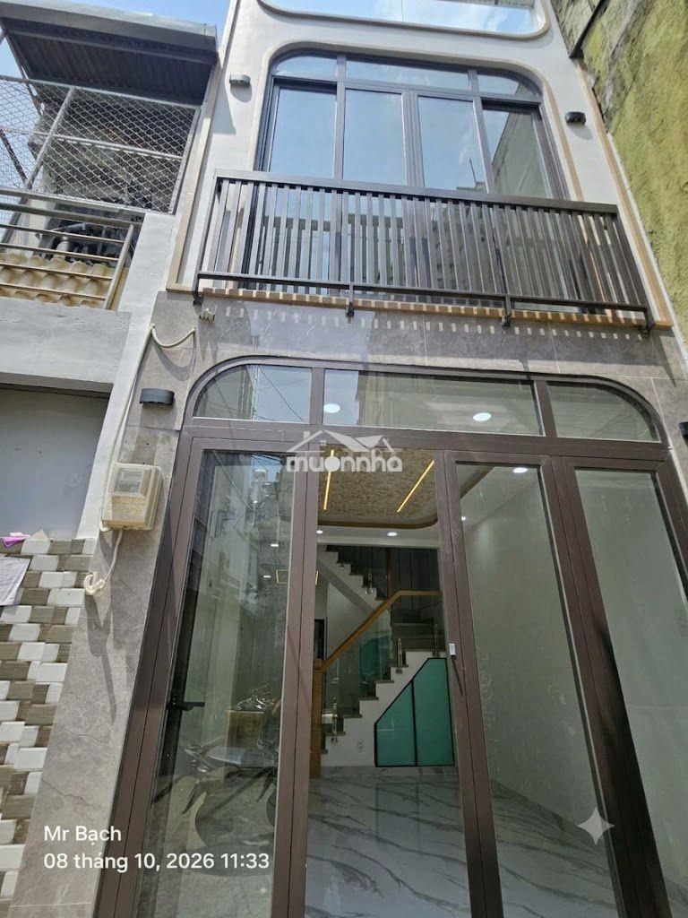 Mua bán nhà quận 4, khánh hội, 33m2 đất, 3 tầng, dân cư hiện hữu, 4t98