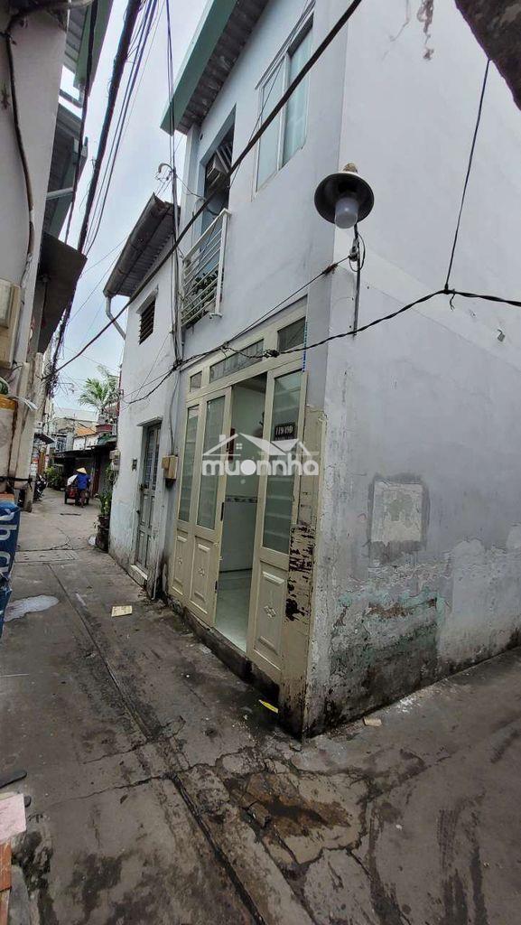 Nhà nguyên căn q6 hẻm xe hơi tân hòa đông 26m2 có sẵn máy lạnh - Ảnh 2
