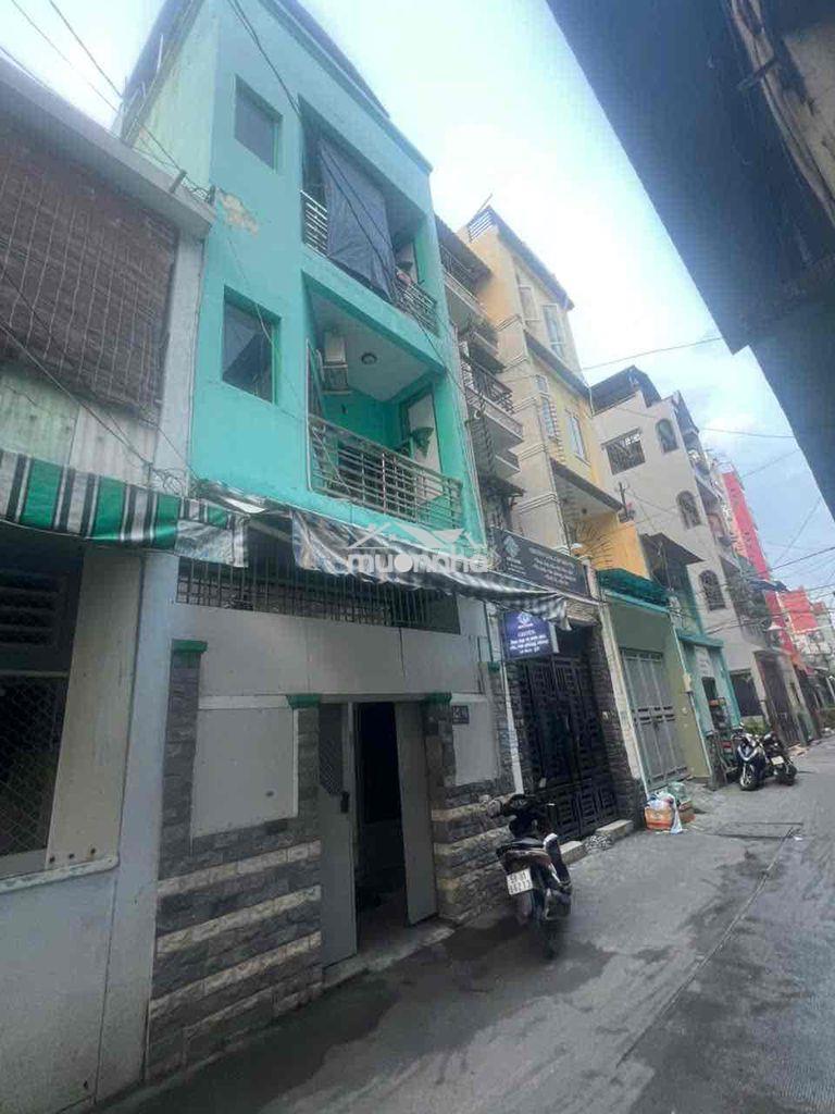 Bán nhà hẻm 4 mét đường cmt8 phường 13 quận 10,