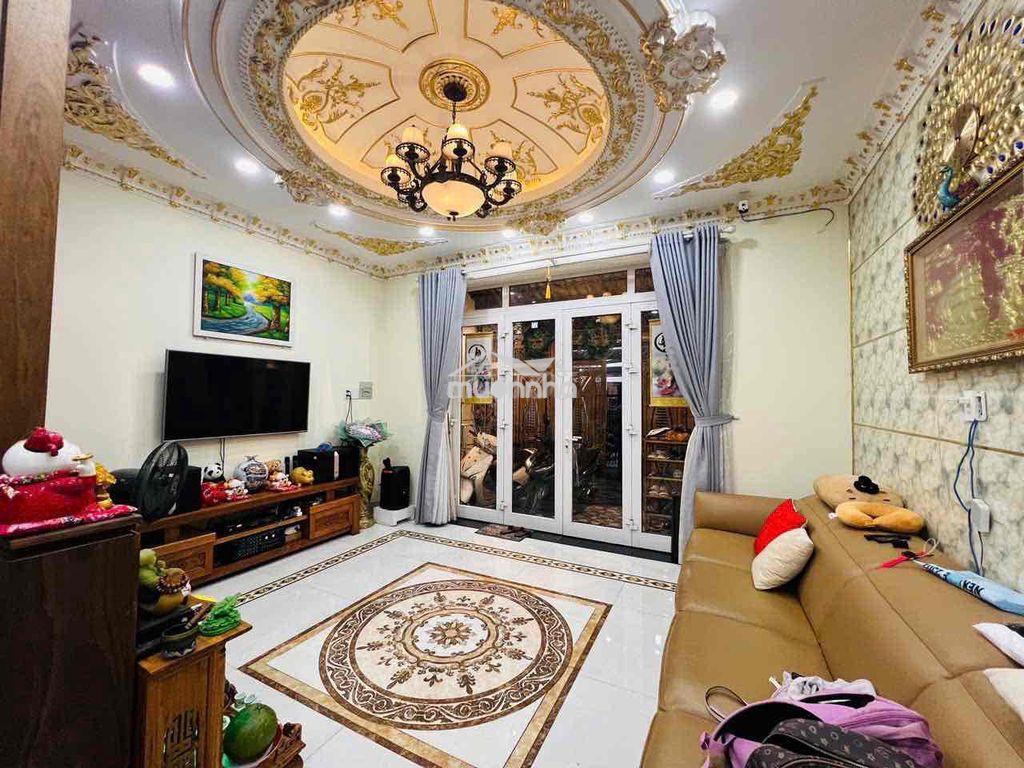 Nhà full nội thất 1 trệt 3 lầu 4pn 5x15m hẻm huỳnh tấn phát quận 7 - Ảnh 2