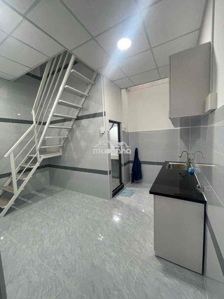 Cho thuê nhà mới, hẻm 3m có máy lạnh, - Ảnh 4