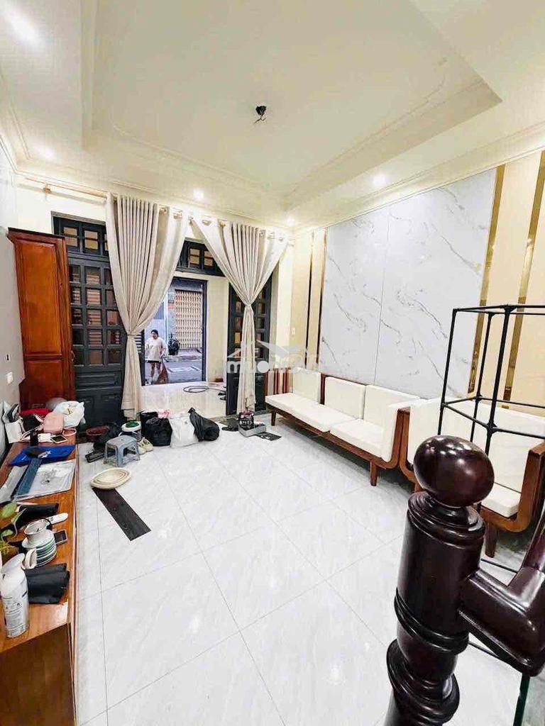 Nhà hẻm kinh doanh đường vườn lài - 4x14m - đúc 2 lầu - có máy lạnh - Ảnh 4