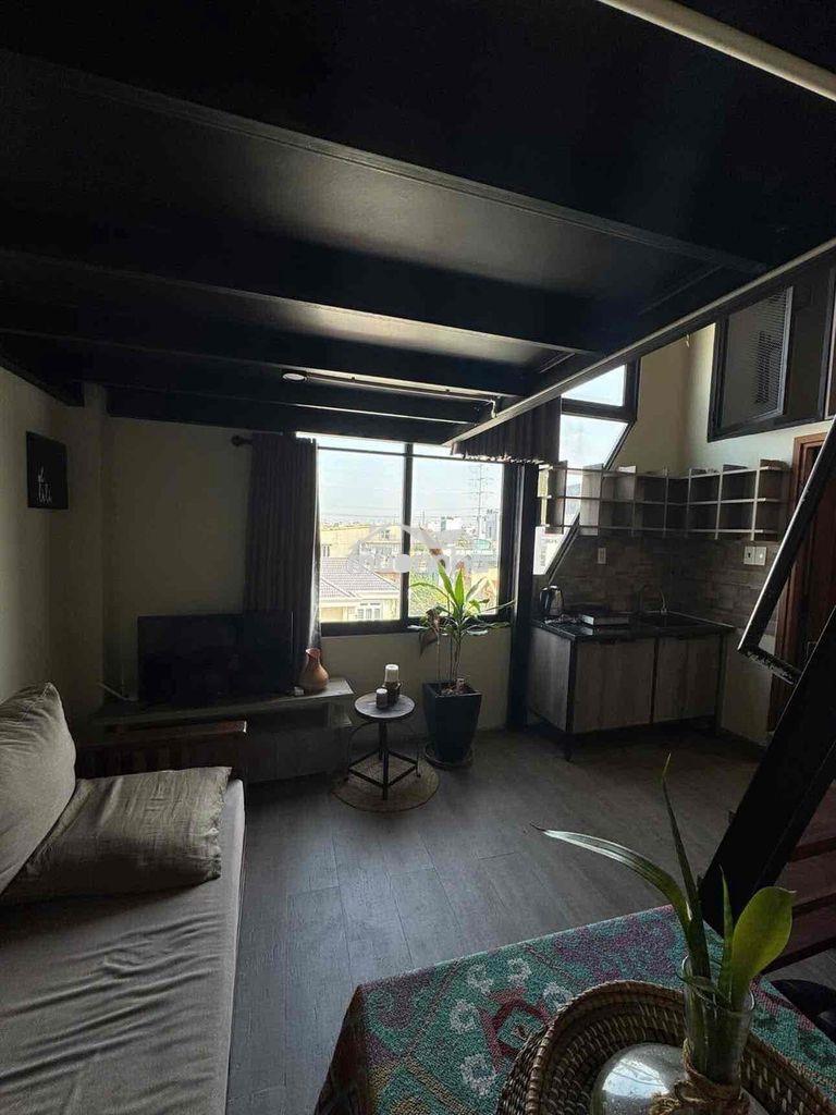 Cho thuê căn hộ duplex tone gỗ cực chill ngay trung tâm bình thạnh - Ảnh 3